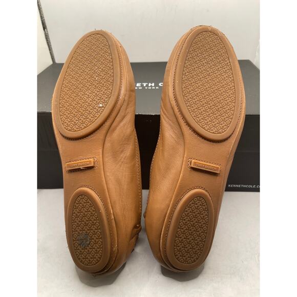 Tory Burch Reva Travel Leather Ballet Flats Size 8.5 M - Picture 8 of 10